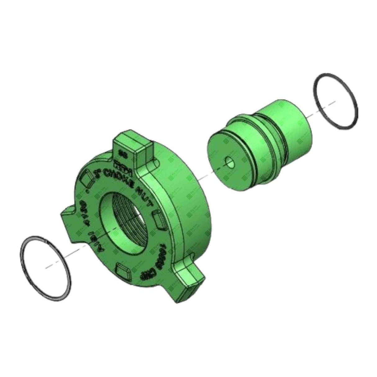 Choke Cap Assembly, 3” 602/1502, 10000 psi, Sour Service