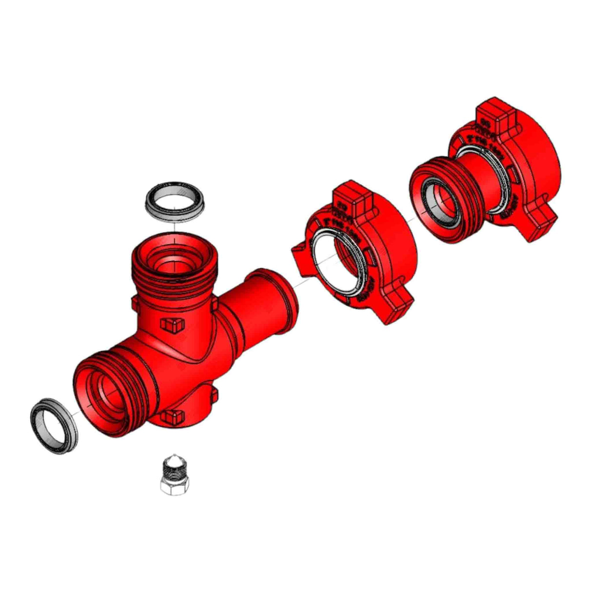 Positive Choke, FC-140, 2” 1502 FxM, 3/4" Max, 15000 psi, STD Service, 9/16" Autoclave, No Cap