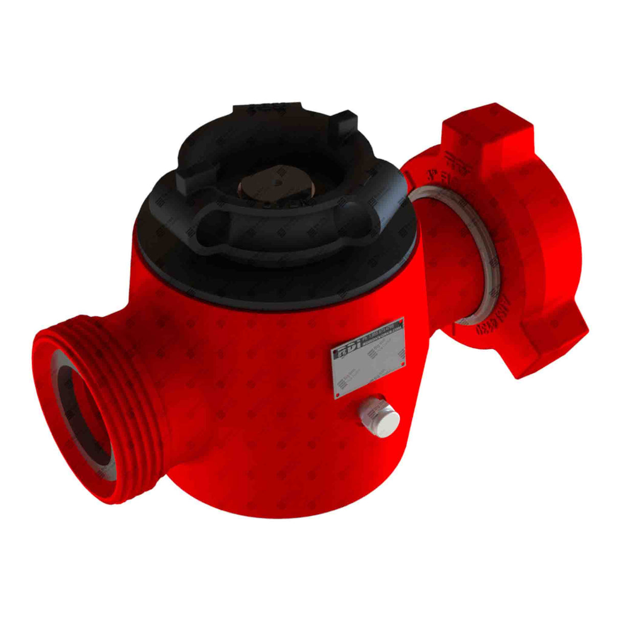 Plug Valve, Manual, TE, 3” 1502 MxF, 15000 psi, STD Service